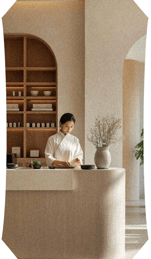 Fāng Wellness interior