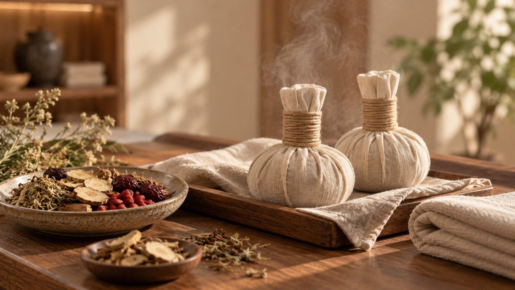 TRADITIONAL HERBAL WARMING THERAPY at Fāng Wellness